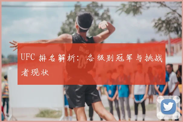 UFC 排名解析:各级别冠军与挑战者现状